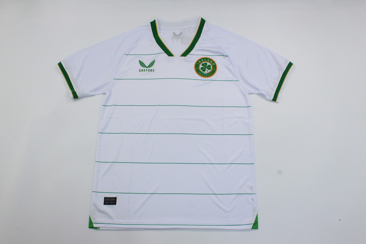 AAA Quality Ireland 23/24 Away White Soccer Jersey